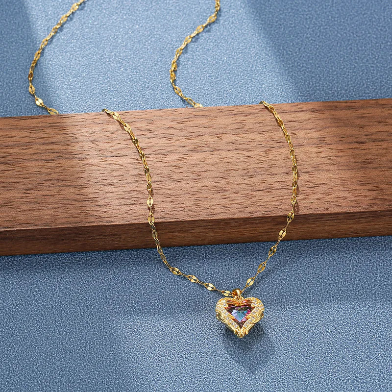Colar Coração Love