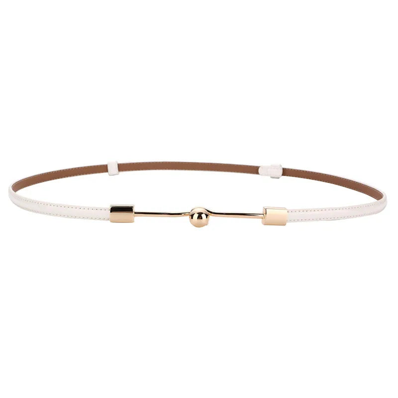 Cinto Feminino Couro Legitimo Fino Luxo Califórnia