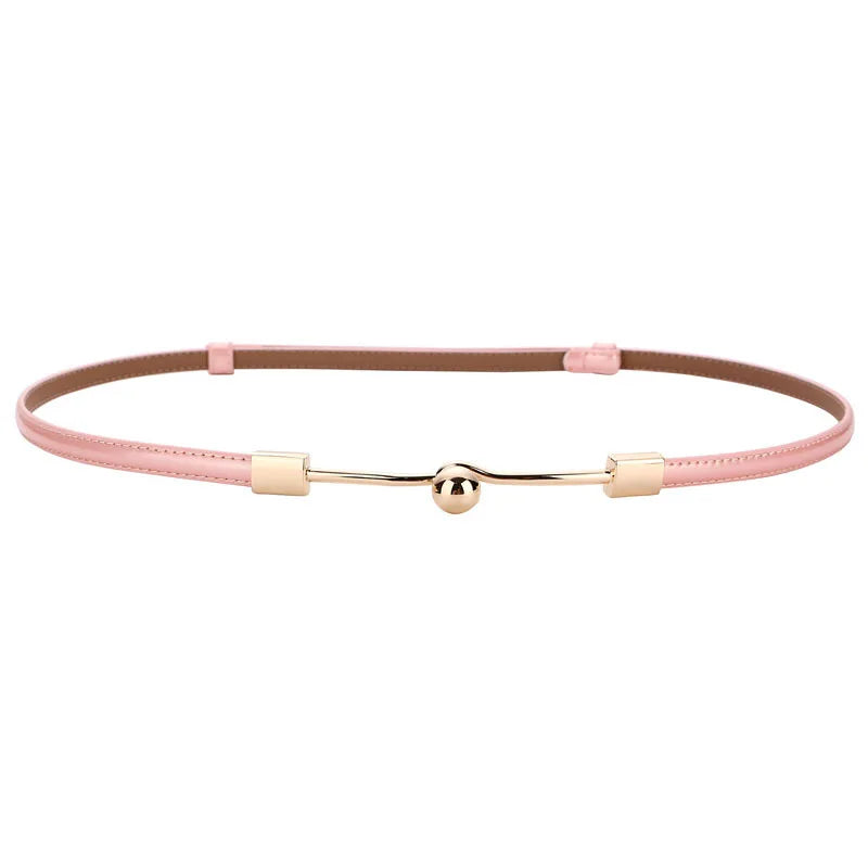 Cinto Feminino Couro Legitimo Fino Luxo Califórnia
