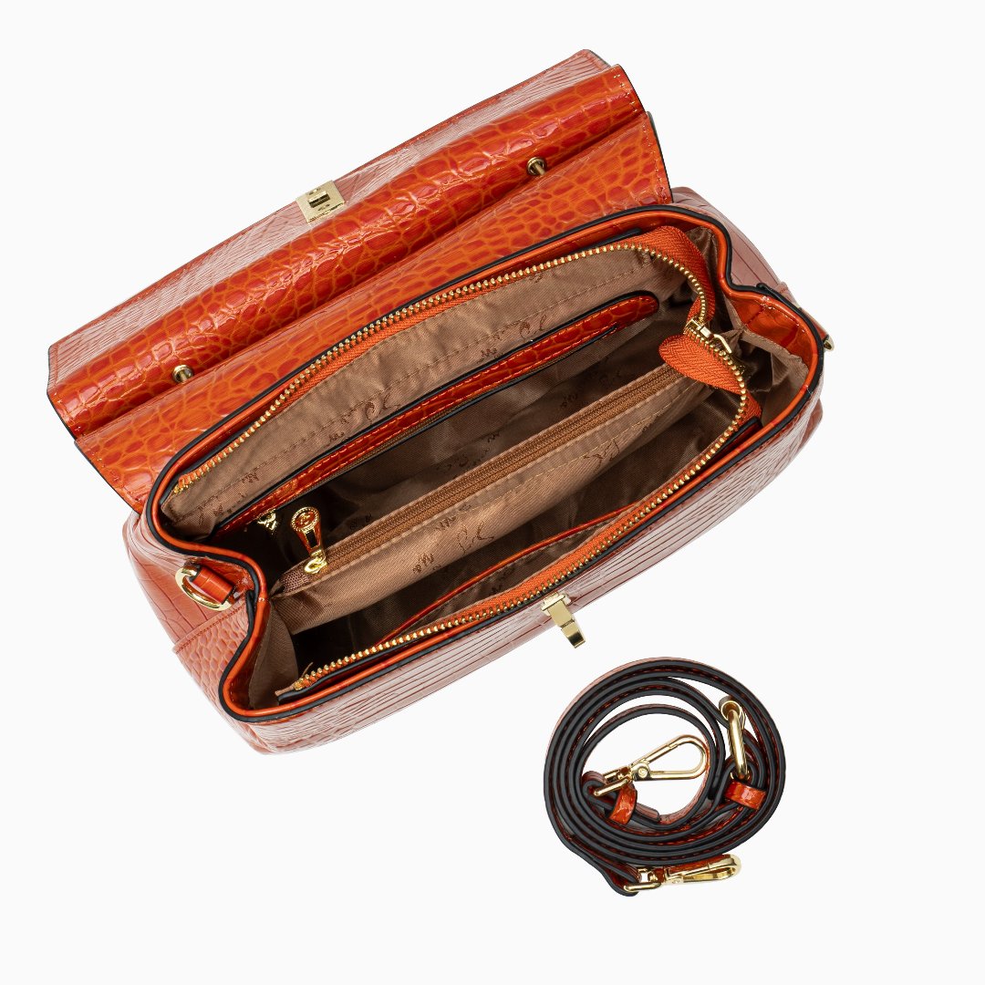 Bolsa Feminina Couro Legitimo Iridescence