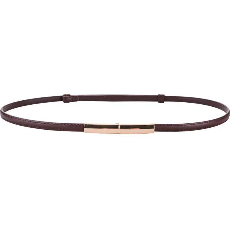 Cinto Feminino Couro Legitimo Fino Luxo Erela