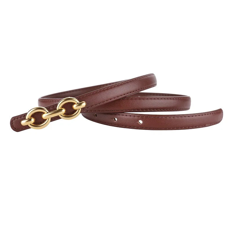 Cinto Feminino Couro Legitimo Mari