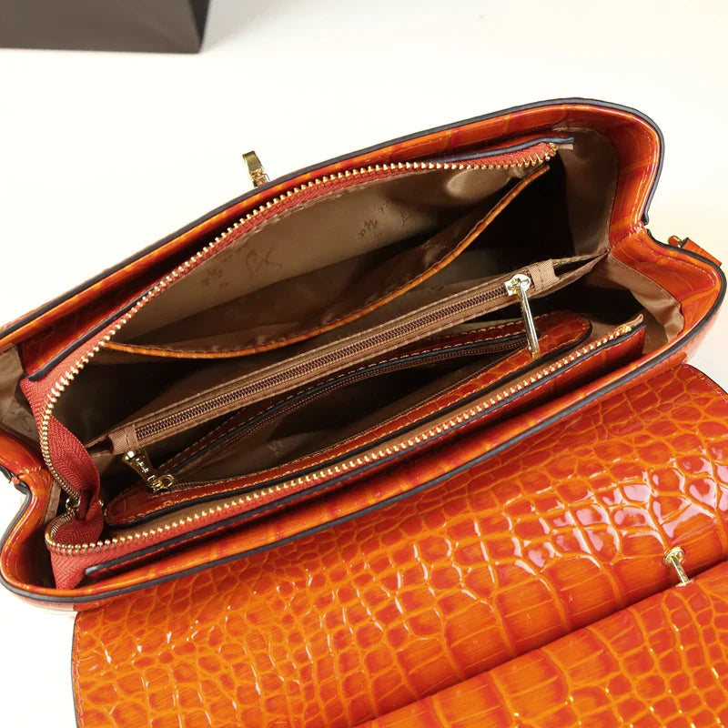 Bolsa Feminina Couro Legitimo Iridescence