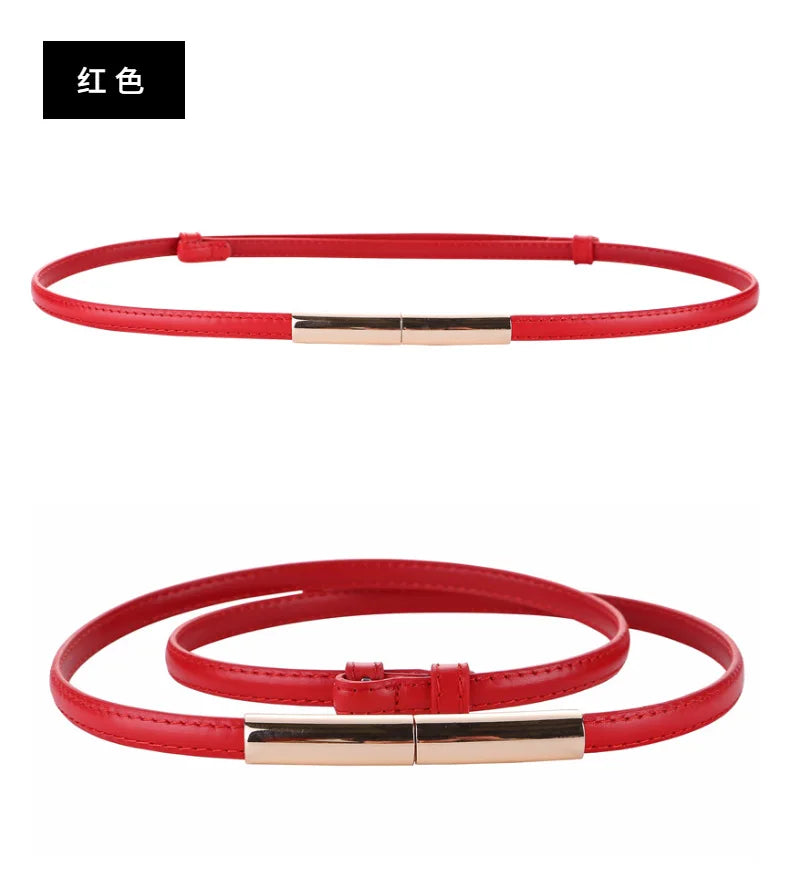 Cinto Feminino Couro Legitimo Fino Luxo Erela