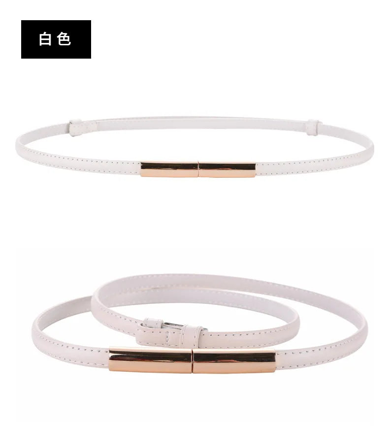 Cinto Feminino Couro Legitimo Fino Luxo Erela