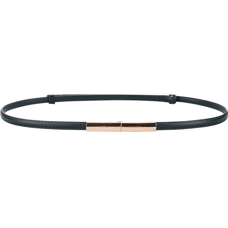 Cinto Feminino Couro Legitimo Fino Luxo Erela