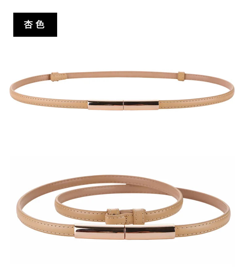 Cinto Feminino Couro Legitimo Fino Luxo Erela