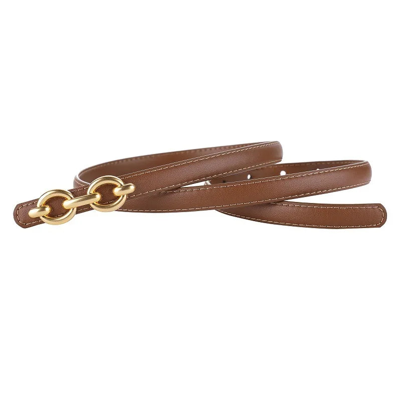 Cinto Feminino Couro Legitimo Mari