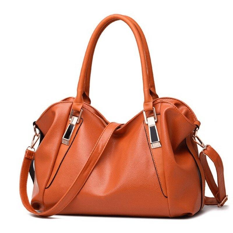 Bolsa Couro Média Lourençe