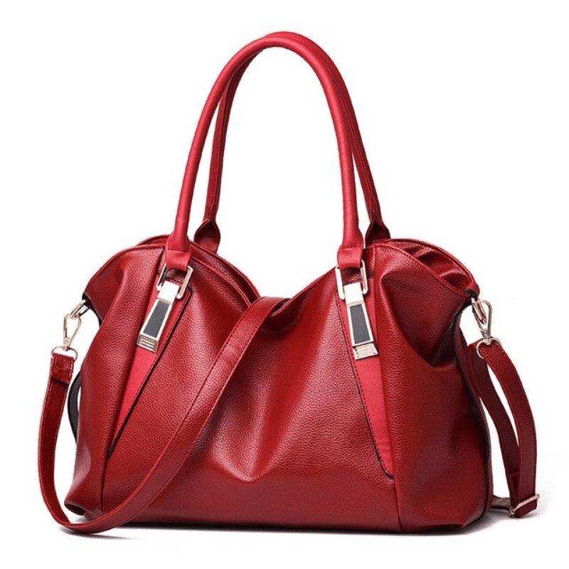 Bolsa Couro Média Lourençe