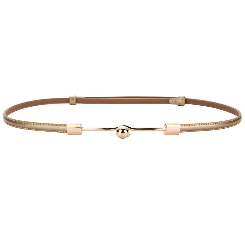 Cinto Feminino Couro Legitimo Fino Luxo Califórnia