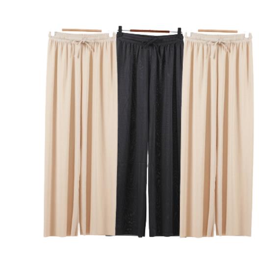 Calça de seda Bella [KIT com 3 calças]